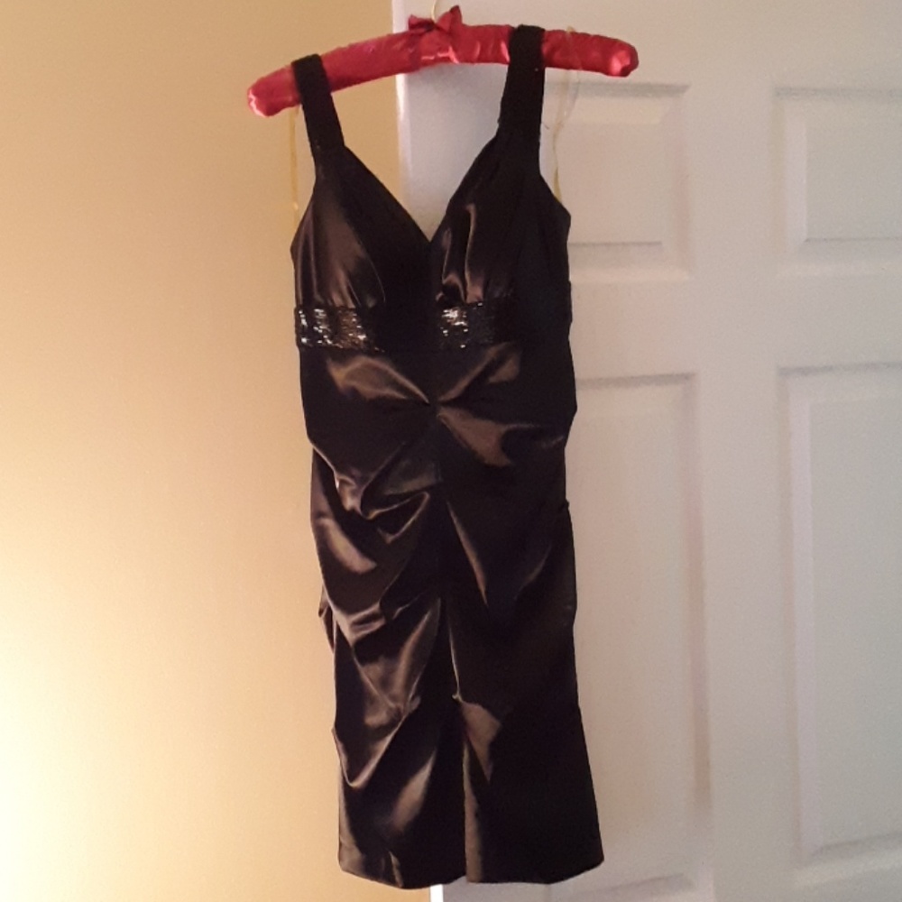 Black party dress